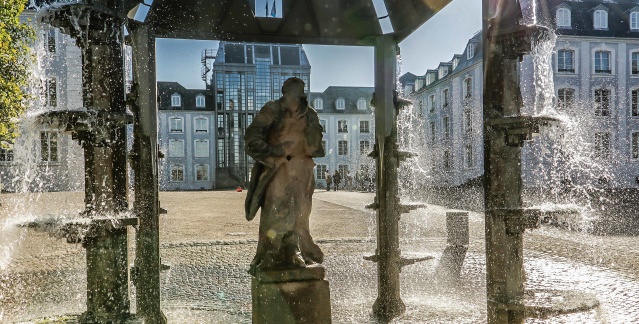 Fountain in Front of the castle