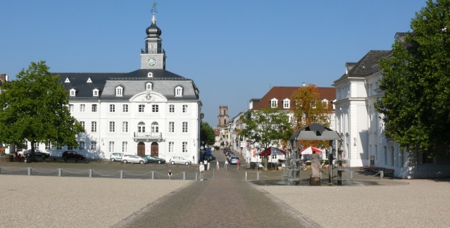 Castle square with Old Town Hall
